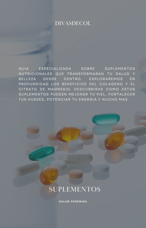 Suplementos para Belleza y Salud Femenina
