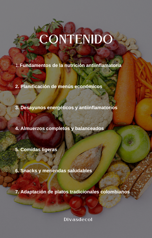 Recetas Saludables y Antiinflamatorias
