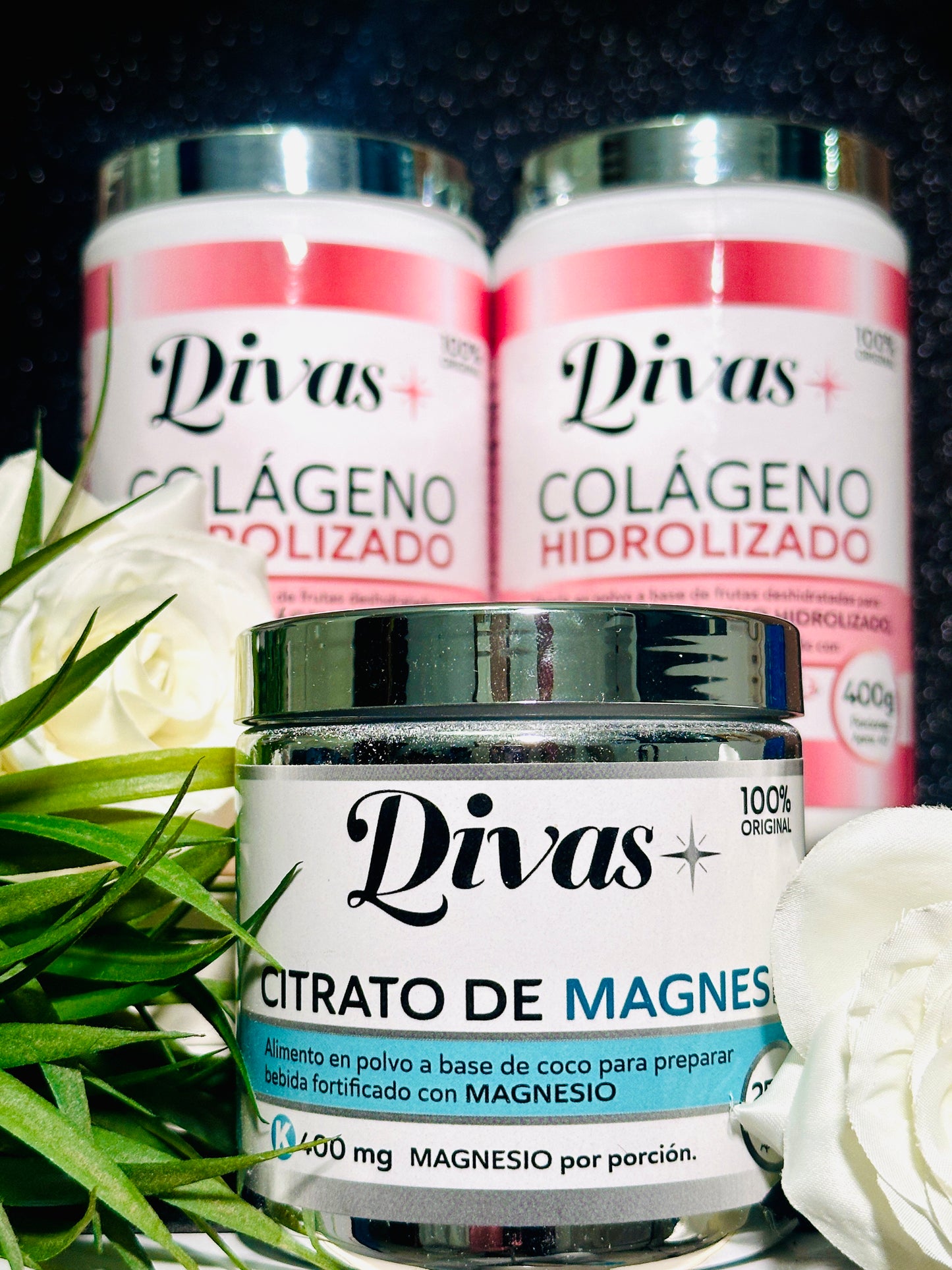 Pack Divas: 2 Colágenos + Citrato GRATIS